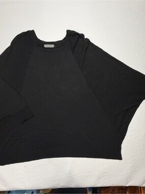 Black Batwing Knit sweater